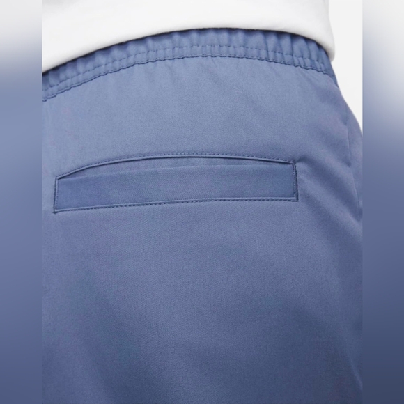 Nike Club Woven Tapered-Leg Pants Light Blue Medium Joggers Twill Streetwear Men - Picture 4 of 9